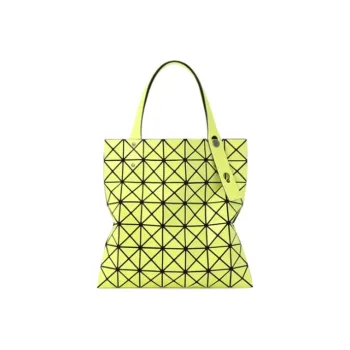 ISSEY MIYAKE Prism PVC Tote Bag Shopping Bag Laptop Bag Handbag Shoulder Bag Women's Yellow
