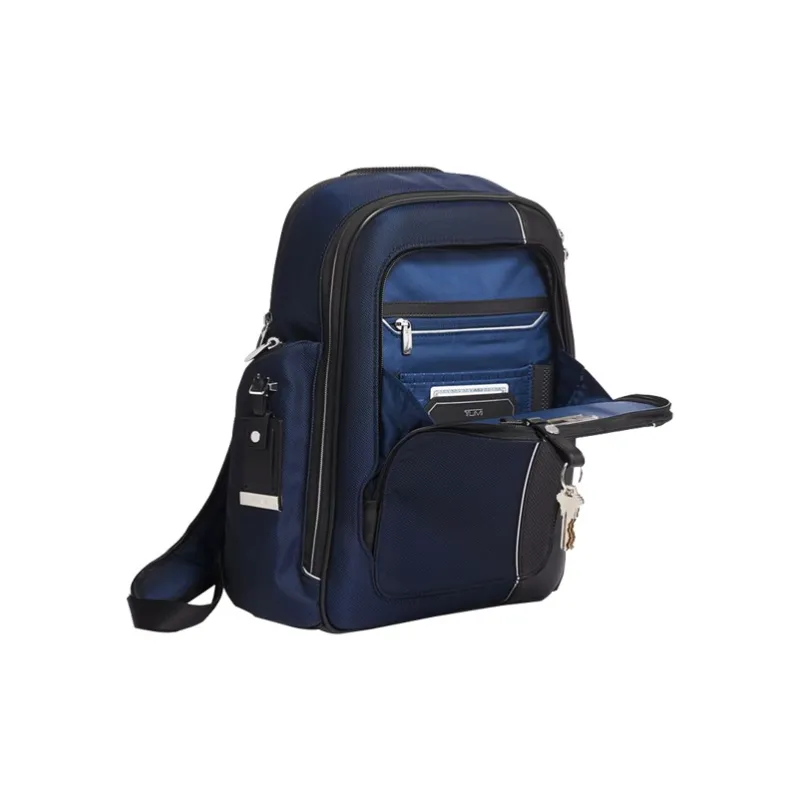 TUMI Arrivé Fabric Backpack Blue-2
