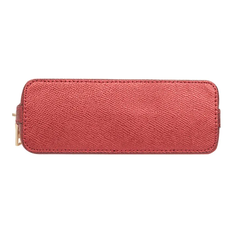 COACH Sierra Glitter Sequins With Leather Dome Bag Portable Crossbody Bag Crossbody Bag Small Size Women's Red-3
