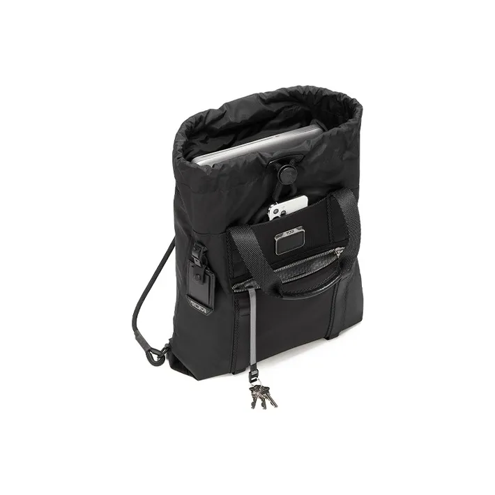 TUMI Alpha Bravo Polyamide Backpack Regular Men's Black-2