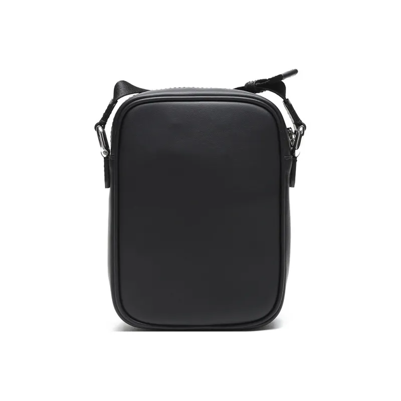 FENDI Multicolor Leather Vertical Messenger Bag Camera Bag Shoulder Bag Crossbody Bag Men's Black/Yellow-3