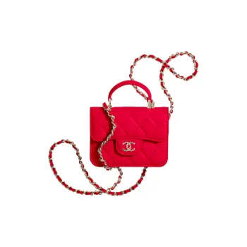 CHANEL Sheepskin Mini Controller Chain Bag Card Holder, Flap Coin Purse Crossbody Bag Women's Rose Pink