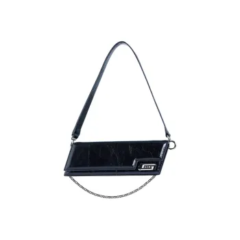 LOLA DESIGN Rebirth Collection Shoulder Bags Black