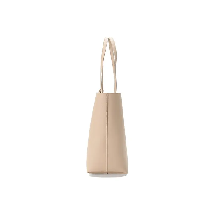 SAINT LAURENT East/West Soft Calfskin Combo Bag Tote Bag Shopping Bag Handbag Shoulder Bag Women's Nude-3