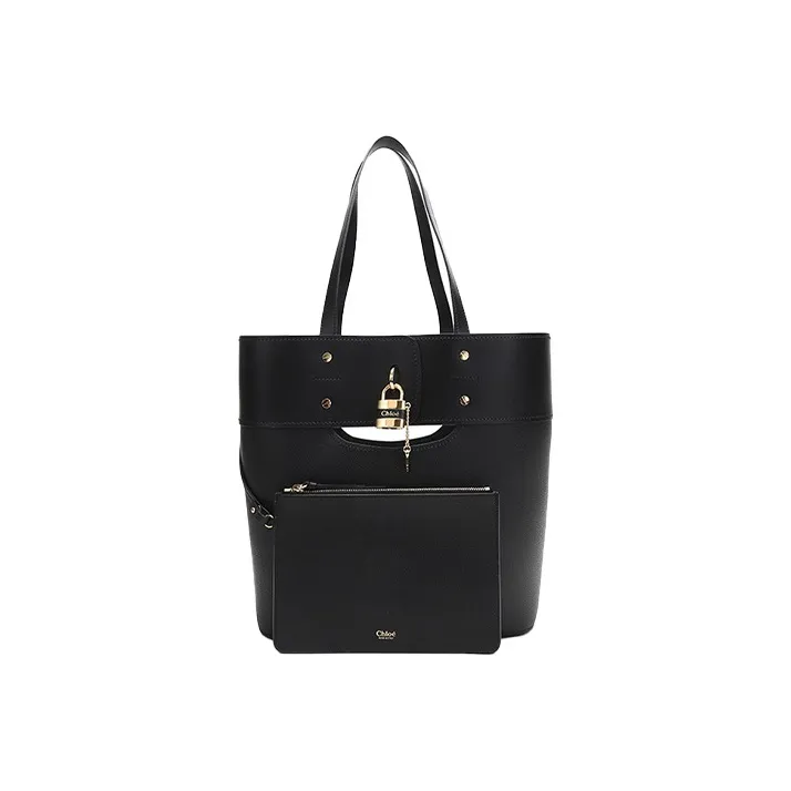 Chloe Chloé Bags Cow Leather Handbag Medium Size Women's Black-1