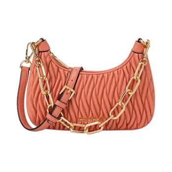 MICHAEL KORS Artificial Leather Underarm Chain Handbag, Crossbody Bag, Shoulder Bag Women's Fruit Pink