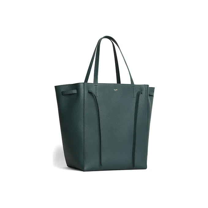 CELINE Cow Leather Handbag Medium Size Women's Amazon Color-1