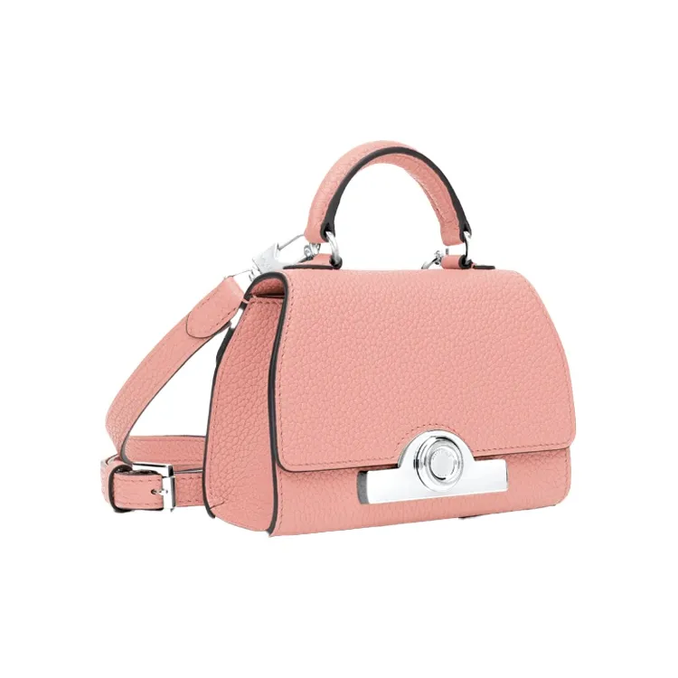 Moynat Cow Leather Handbag Shoulder Bag Mini Women's Flamingo Pink-1
