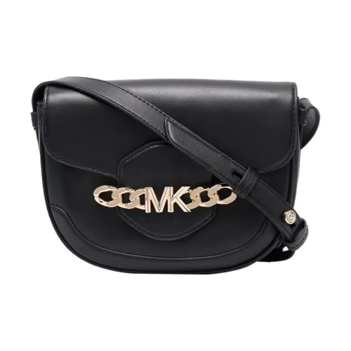 MICHAEL KORS Hally Leather Portable Crossbody Bag, Shoulder Bag Women's Black