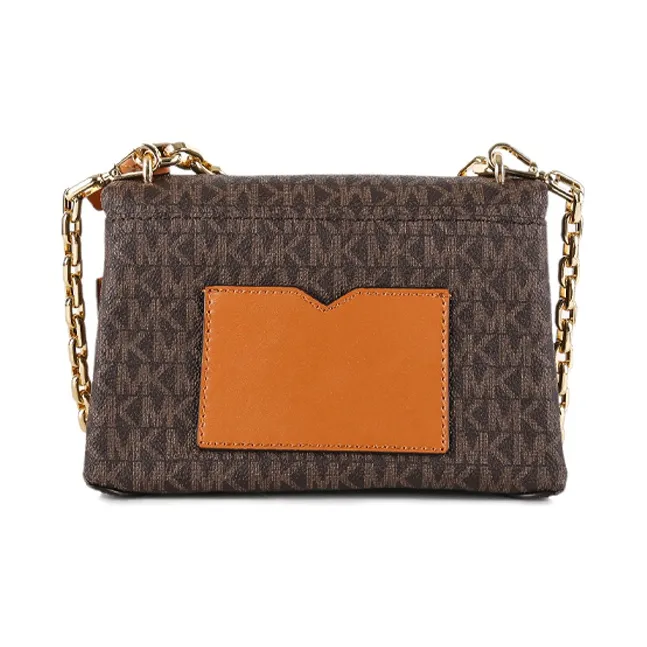 MICHAEL KORS Cece Leather Crossbody Bag Shoulder Bag Women's Brown/Oak Fruit Brown-3