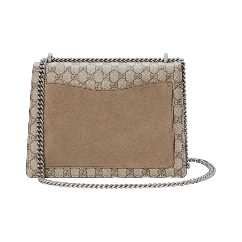 GUCCI Dionysus Canvas With Leather Shoulder Bag, Crossbody Bag Women's-2