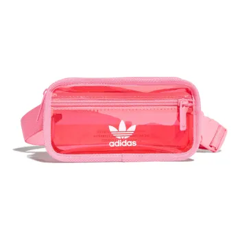 Adidas Originals Polyurethane PU Bonded TPU Fanny Pack Regular Unisex Half Neon Pink