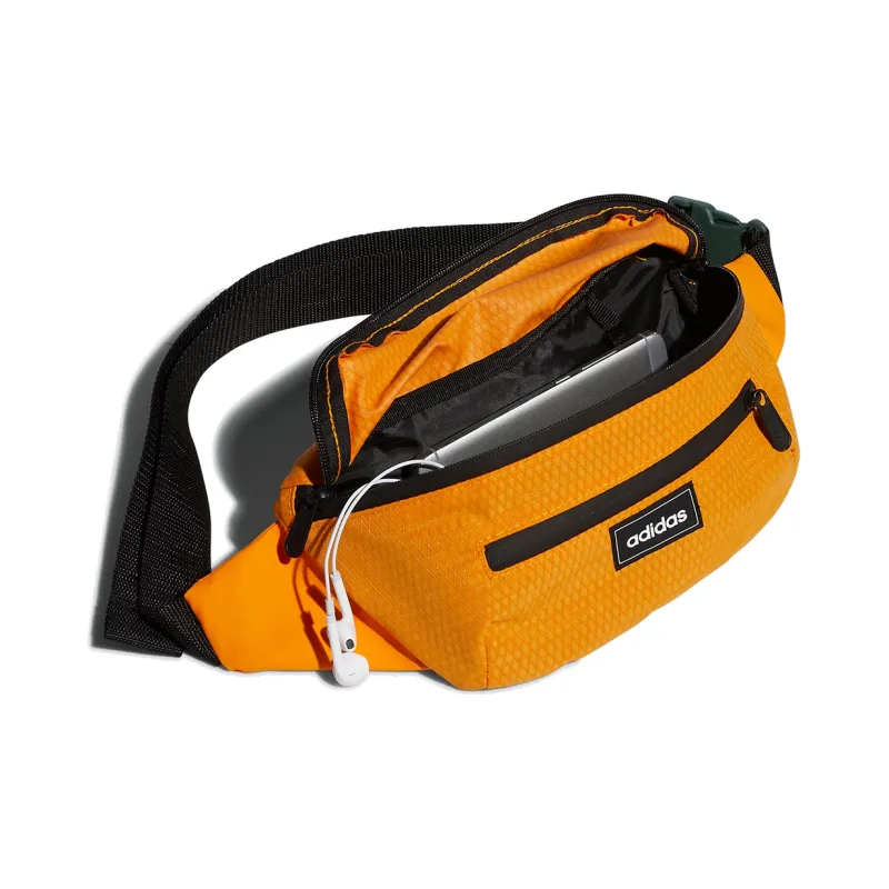 Adidas Neo Polyamide Fanny Pack Regular Unisex Orange Yellow-3