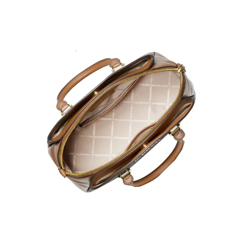 MICHAEL KORS Maxine Dome Bag Handbag Shoulder Bag Crossbody Bag Medium Size Women's Acorn Brown-3