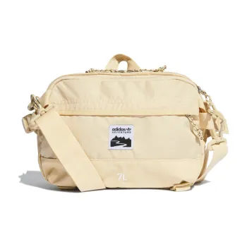 Adidas Originals Polyester Shoulder Bag Crossbody Bag Fanny Pack Regular Unisex Beige