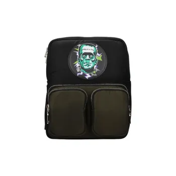 PRADA Leather Backpack Men's Black