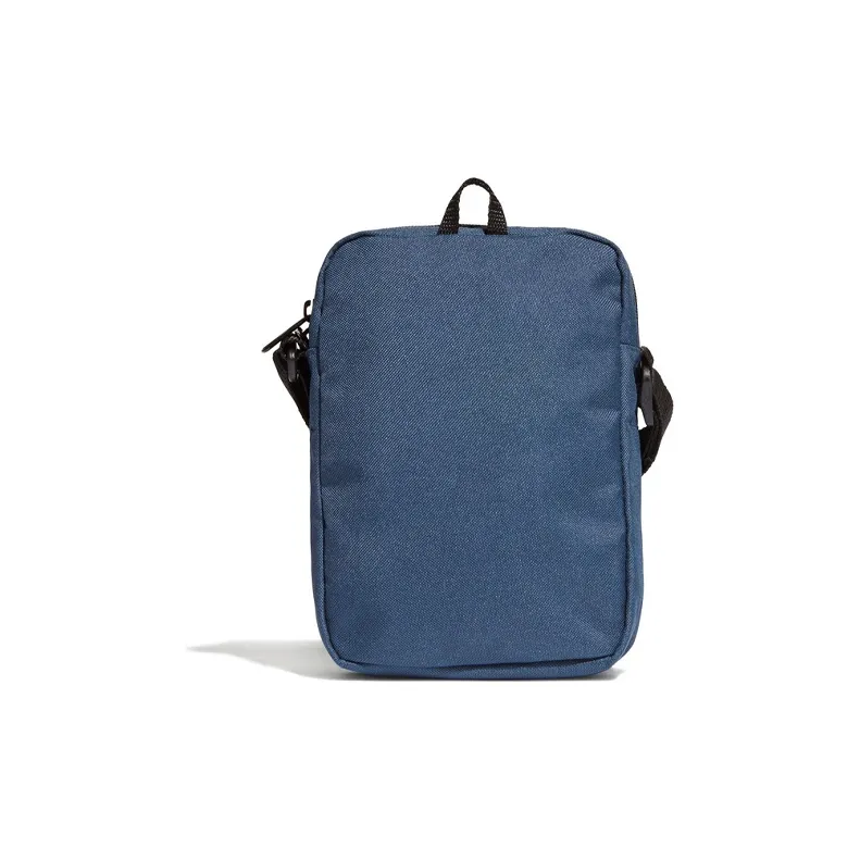 Adidas LINEAR ORG Polyester Shoulder Bag, Crossbody Bag Regular Unisex Navy Blue & Black & White-4