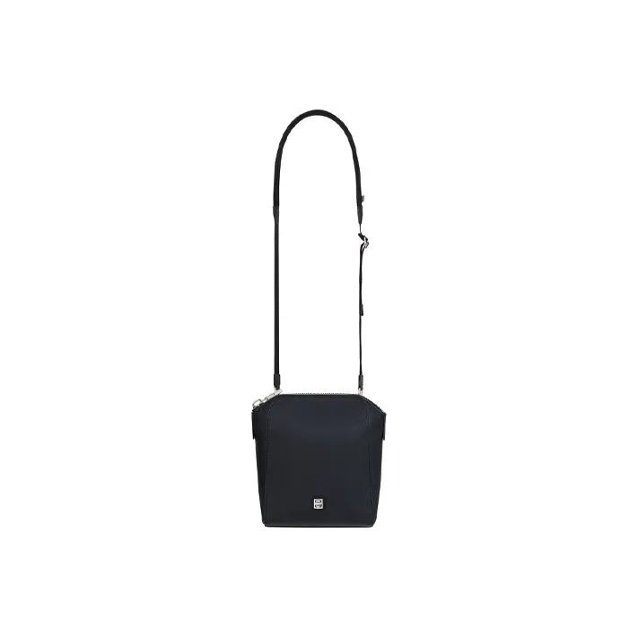 GIVENCHY Antigona Grained Leather Messenger Bag Shoulder Bag Crossbody Bag Men's Black-0