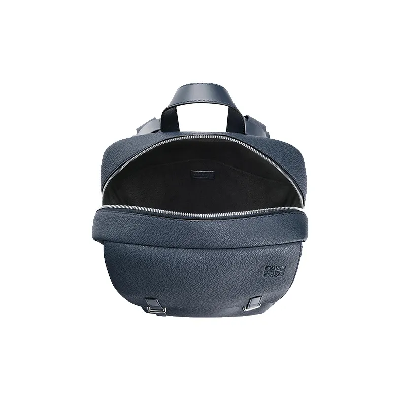 LOEWE Military Soft Grained Calfskin Backpack Men's Ocean-2