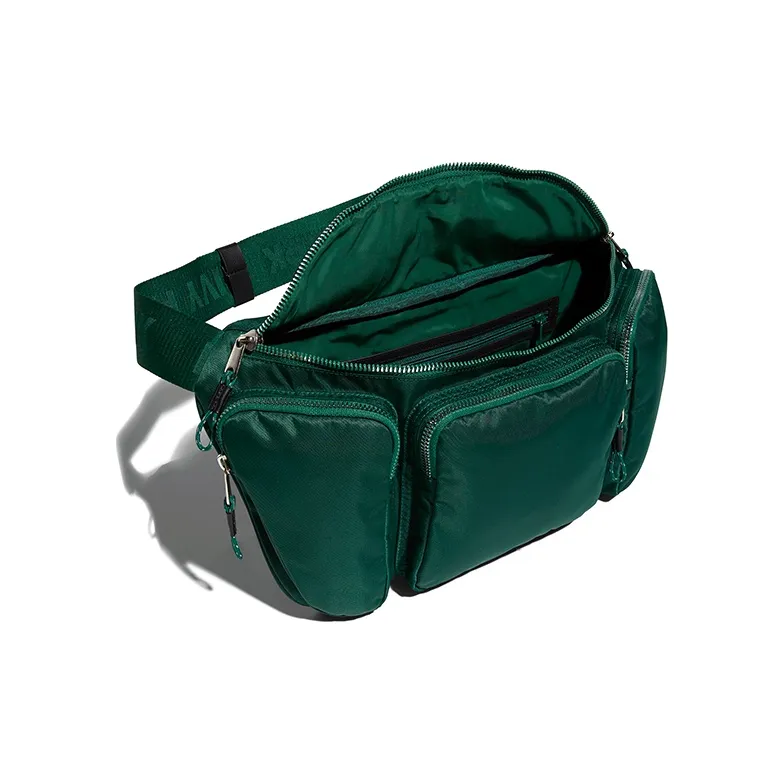Adidas Polyamide Fanny Pack Regular Unisex Dark Green-3