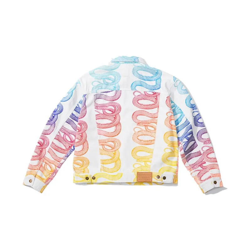 Supreme X Hysteric Glamour Snake Denim Trucker Jacket-9