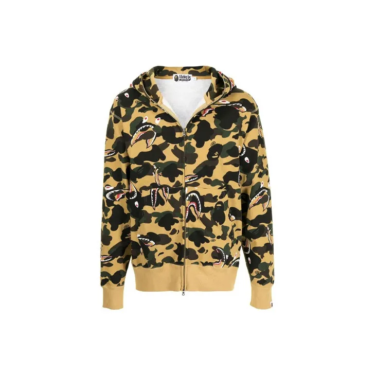 Bape Shark 1St Camo Shark Full Zip Hoodie SS23-6