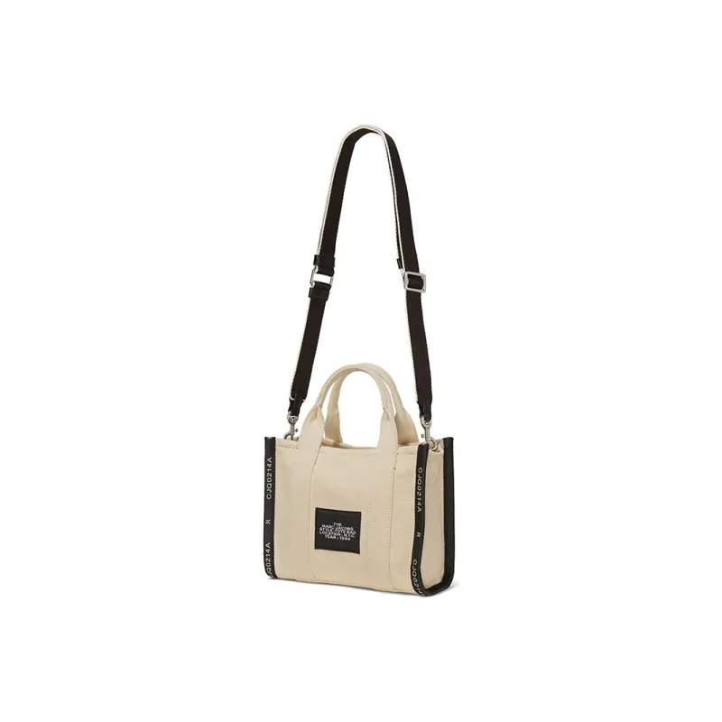 MARC JACOBS The Jacquard Tote Bag Mini Warm Sand-3