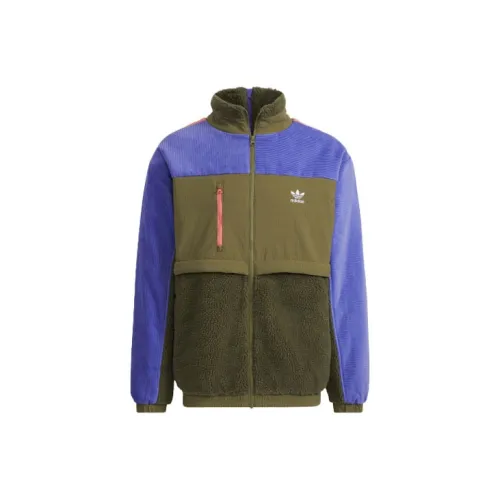 Adidas Originals Jackets Men Dark Olive Green