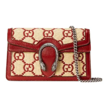 GUCCI Dionysus Leather Shoulder Bag, Crossbody Bag Women's