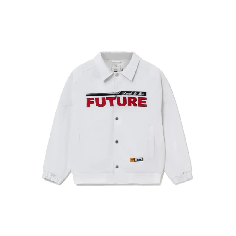 LINING Sports Fashion Collection Jackets Men White-1