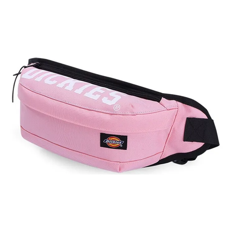 Dickies Polyester Dumpling Bag Crossbody Bag Sling Bag Regular Unisex Cherry Blossom Pink-2