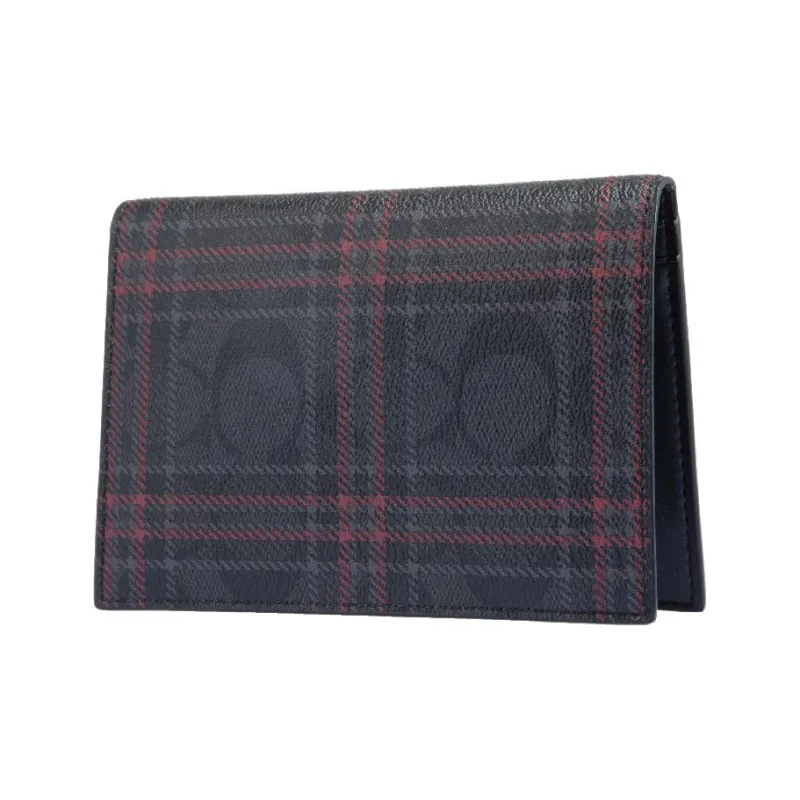 COACH Passport Case Passport Holders Black-3