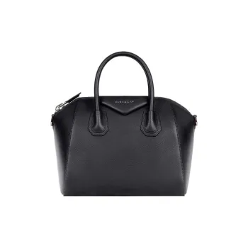 GIVENCHY Antigona Sheepskin Handbag, Shoulder Bag Trumpets Women's Black