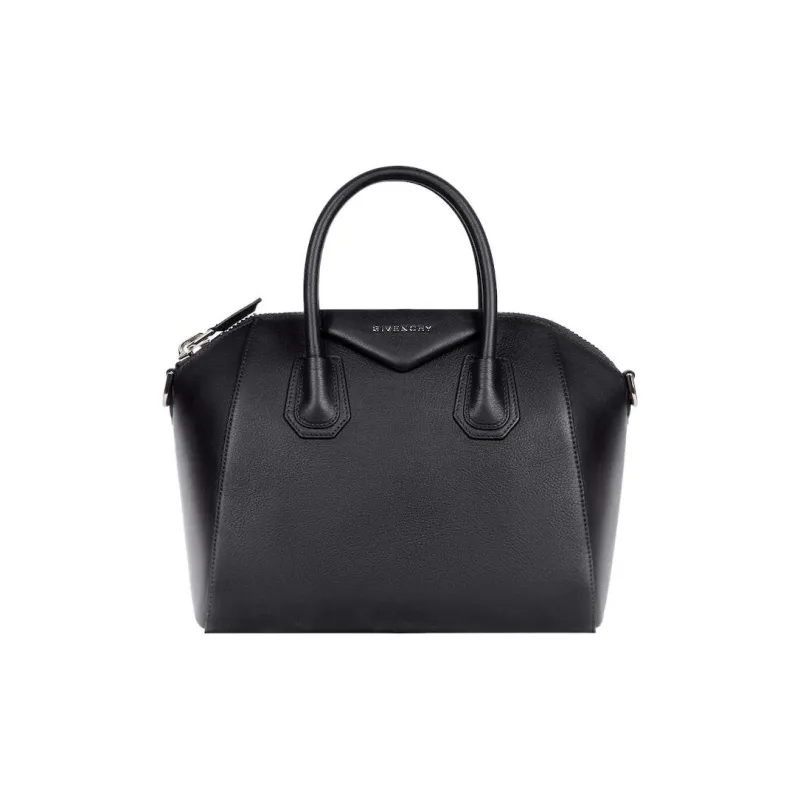 GIVENCHY Antigona Sheepskin Handbag, Shoulder Bag Trumpets Women's Black-0