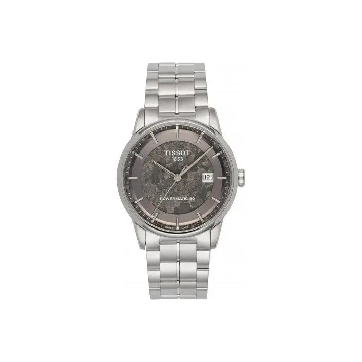 TISSOT Automatic Mechanical Movement Men's Watches Watch 41mm Gray Dial-0
