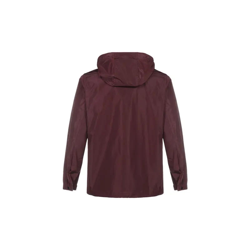 Burberry Jackets Coats Men's Spliced Wood Berry-1