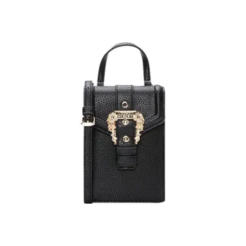 VERSACE JEANS COUTURE Crossbody Cell Phone Pouch Women's Black