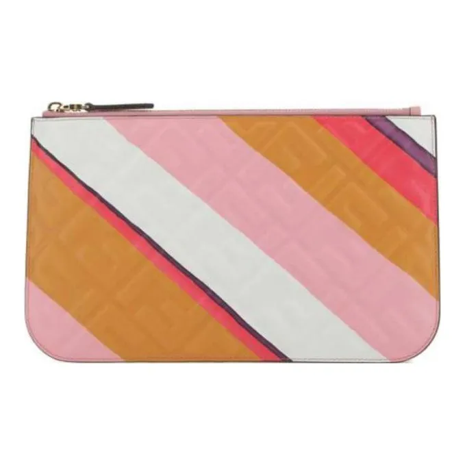 FENDI Leather Wallet Women's Multicolor-0