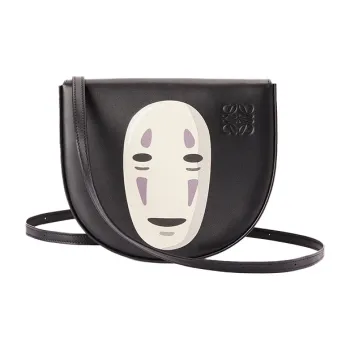 LOEWE Heel Calfskin Shoulder Bag Crossbody Bag Mini Women's Black