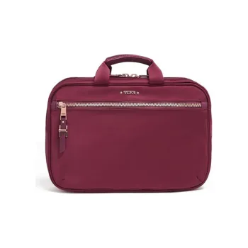TUMI Voyageur Nylon Makeup Bag Women's Berry
