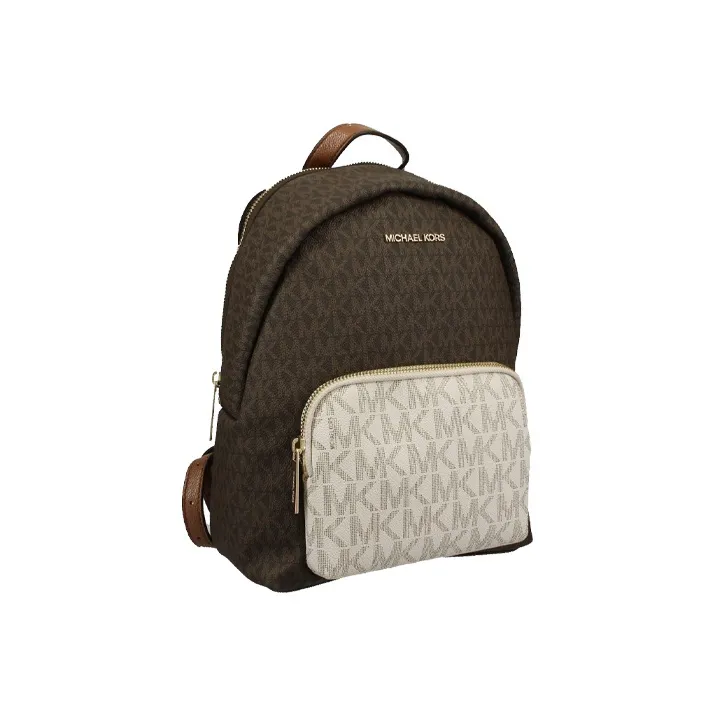 MICHAEL KORS MICHAEL KORS Luggage Collection Canvas Backpack Women's Acorn Brown-1