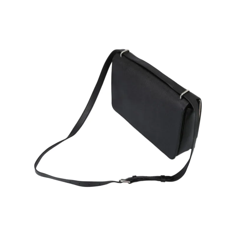 Burberry Leather Shoulder Bag Women's Black-2