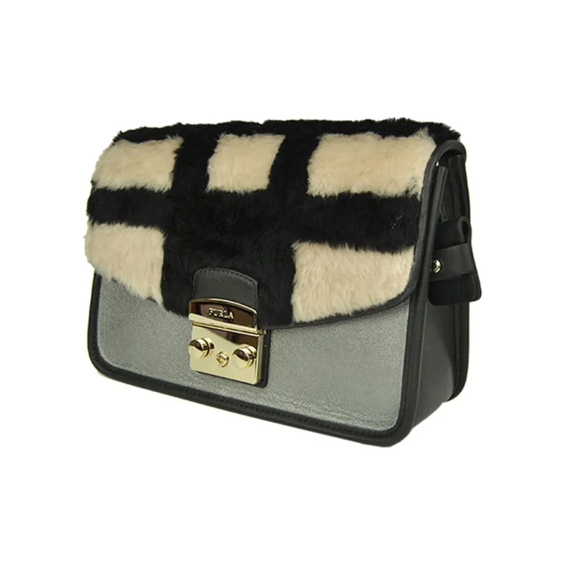 Furla Metropolis Collection Leather Crossbody Bag Regular Women's Multicolor-1