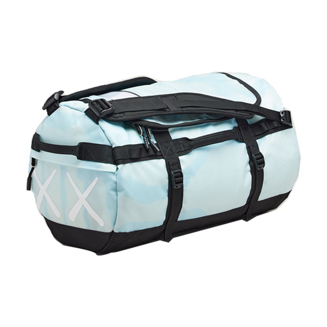 THE NORTH FACE KAWS Collaboration Polyester Backpack Crossbody Bag Travel  Bag Regular Unisex Light Blue