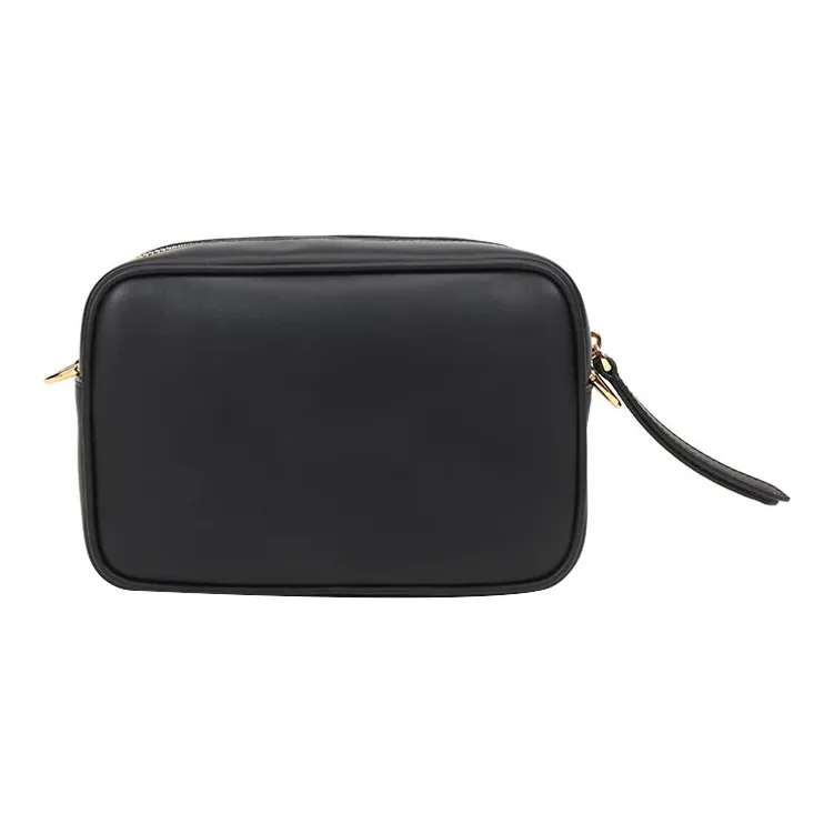 FENDI Leather Camera Bag Shoulder Bag Crossbody Bag Mini Women's Black-2