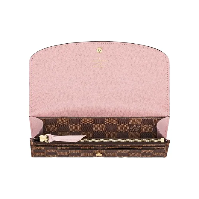 LOUIS VUITTON Emilie Canvas Bag Wallet Women's-3