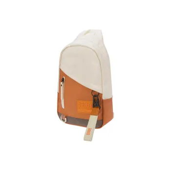 LiNing Fabric Crossbody Bags Fanny Pack Sling Bags Unisex Fiery Sand Yellow