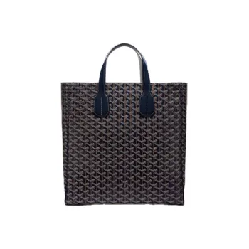 GOYARD Voltaire Canvas With Leather Shoulder Bags Handbags Women's Marine Blue