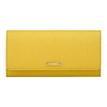 FENDI Synthetic Leather Wallet Women's Yellow