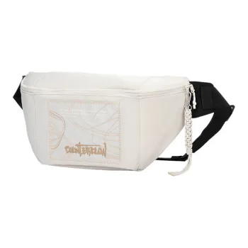 LiNing CF Journey Series Fabric Shoulder Bag Crossbody Bag Fanny Pack Regular Unisex White